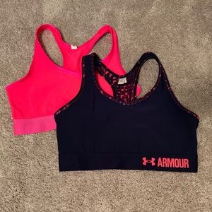 Under Armour Women’s Armour Mid Sports Bra - M